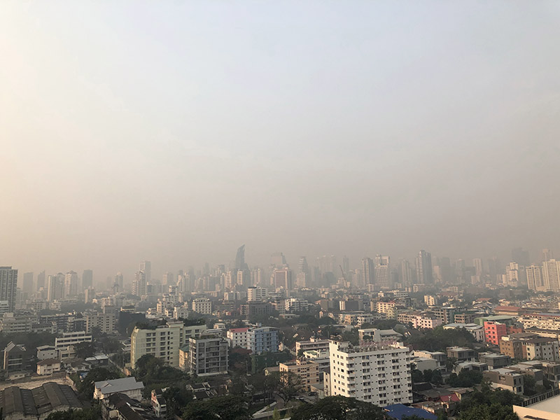 ฝุ่น PM 2.5 ในเมือง
