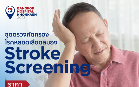 ชุดตรวจคัดกรองโรคหลอดเลือดสมอง (Stroke Screening)