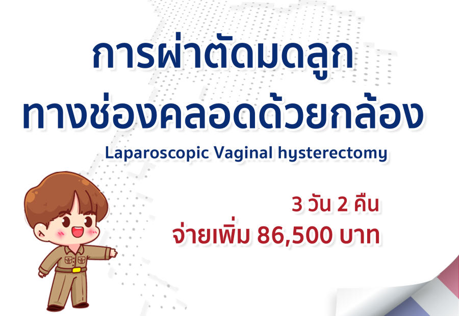 การผ่าตัดมดลูกทางช่องคลอดด้วยกล้อง
